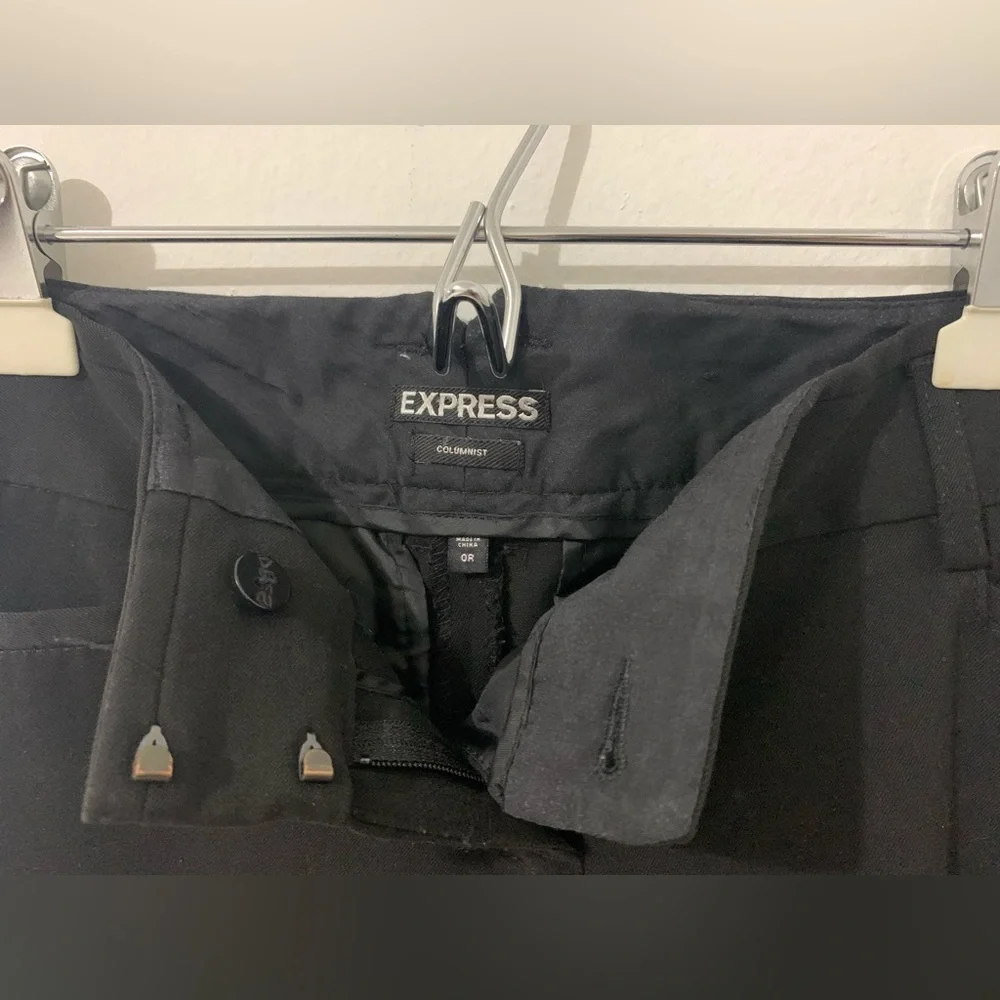 Express Columnist Pants Size 0R - Picture 2 of 7